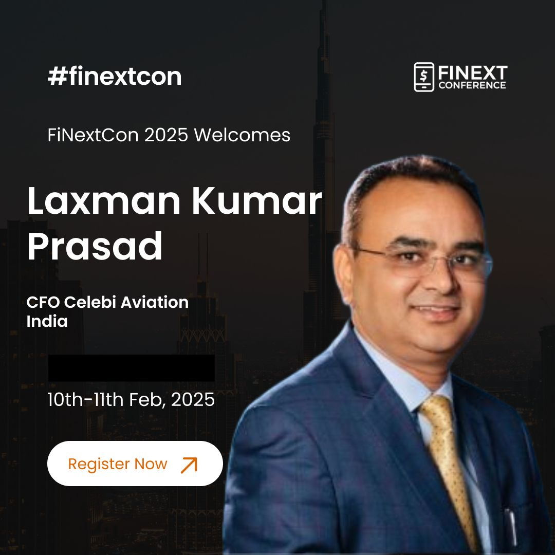 Laxman Kumar Prasad to Speak at FiNext Conference 2025 on the Future of Financial Services