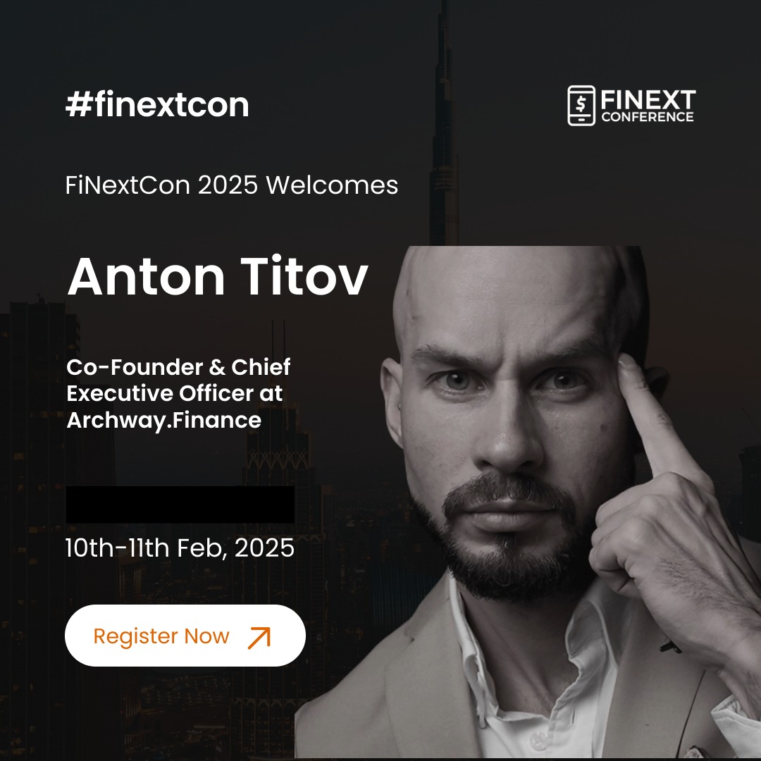 FiNext Conference 2025: Anton Titov to Share His Vision on SaaS, Blockchain, and Financial Innovation