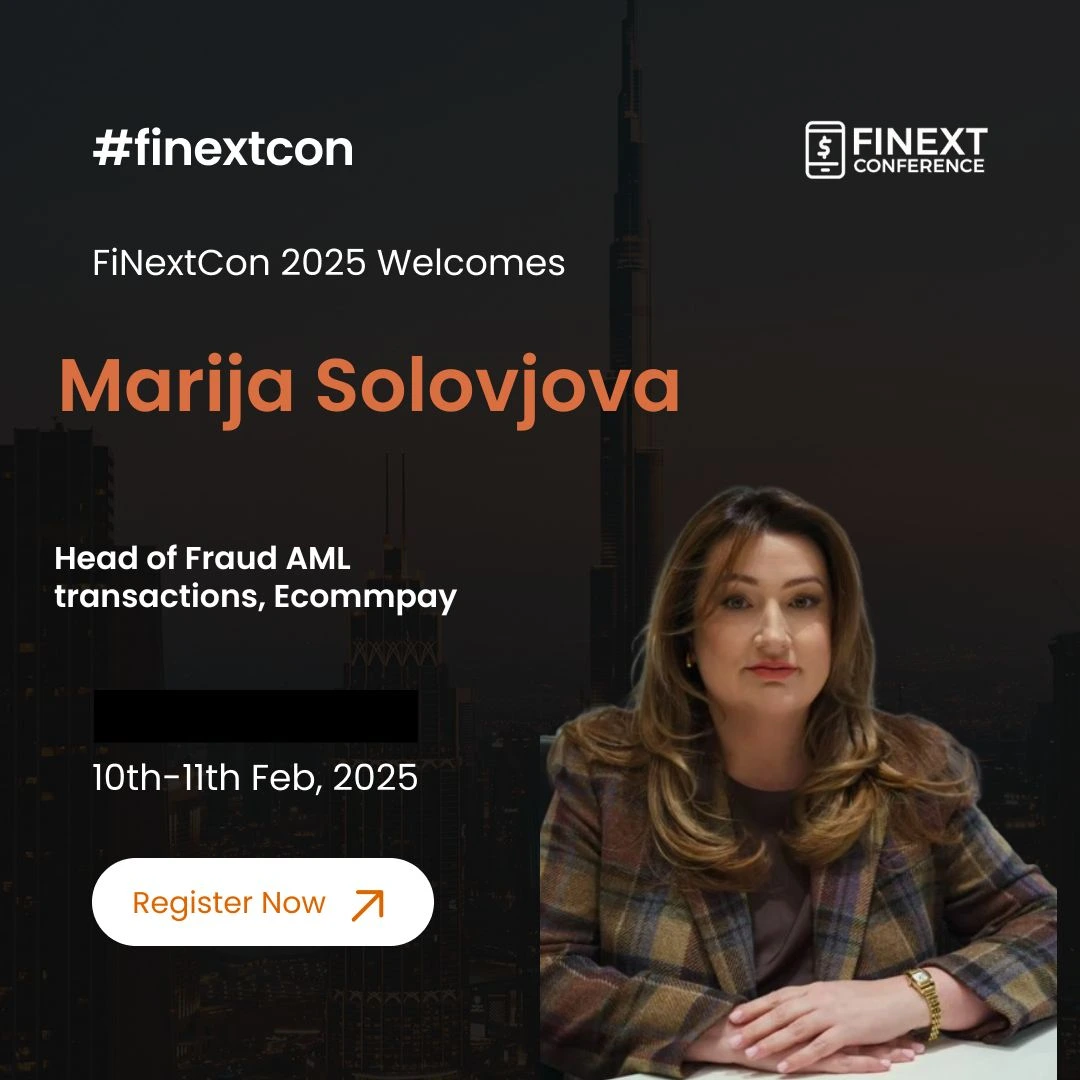 Marija Solovjova Joins Finext as a Speaker: Insights from a Leader in Fraud Prevention and Payment Security