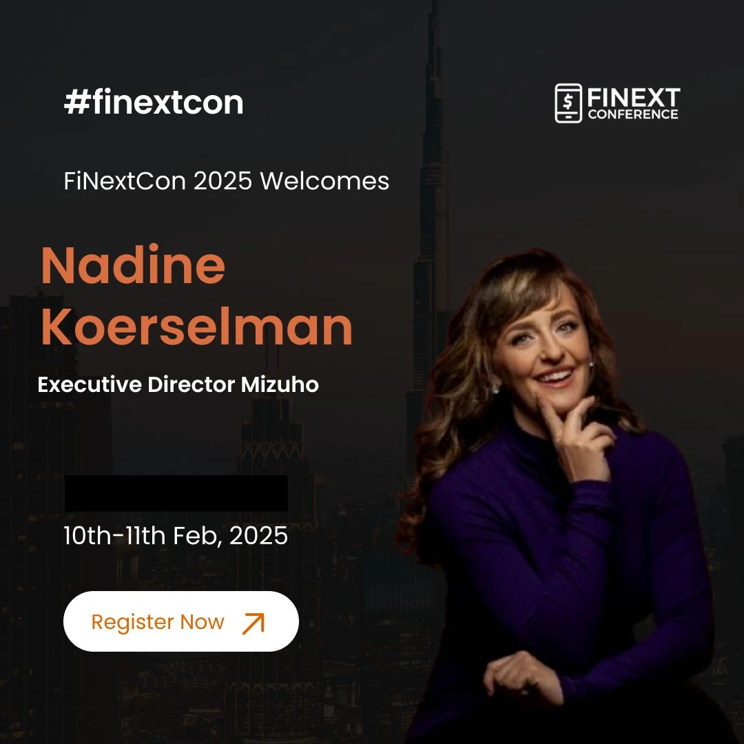 Shaping the Future of Innovation: Nadine Koerselman Joins Finext Conference as a Speaker