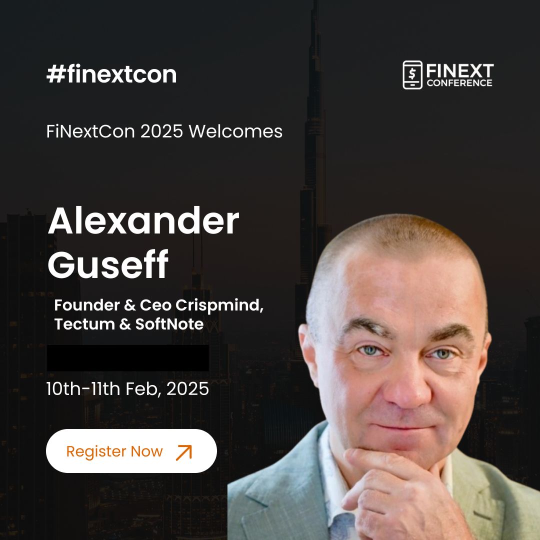 Alexander Guseff Joins Finext 2025 as a Speaker: A Visionary Leader Redefining Digital Finance