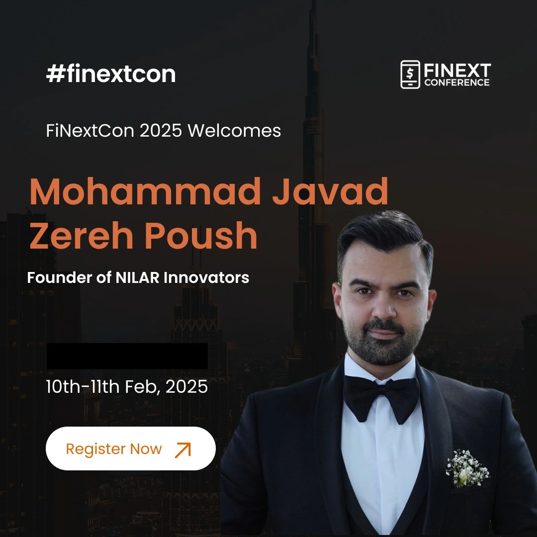 Mohammad Javad Zereh Poush Joins FiNext Conference 2025 as a Speaker: Revolutionizing Blockchain and Web3