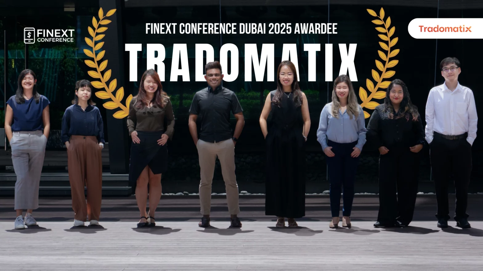 Tradomatix Wins Excellence in Finance Award at Finext Conference