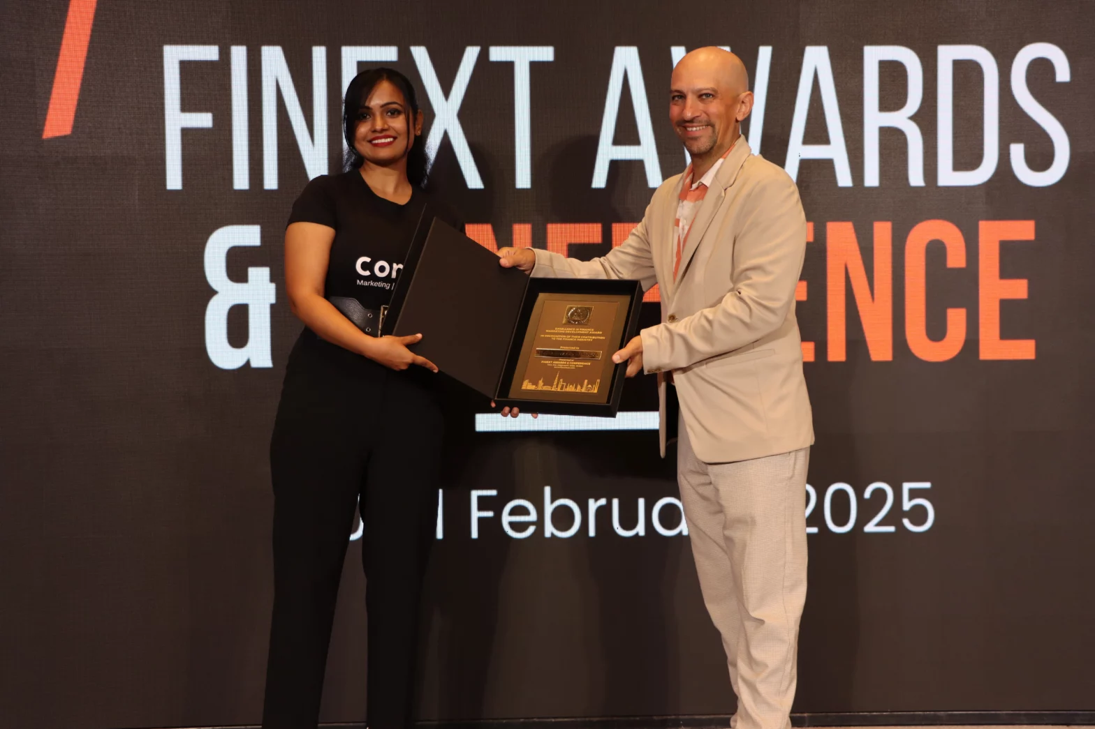 Corum8 Wins Excellence in Finance Marketing Development Award at Finext Awards & Conference