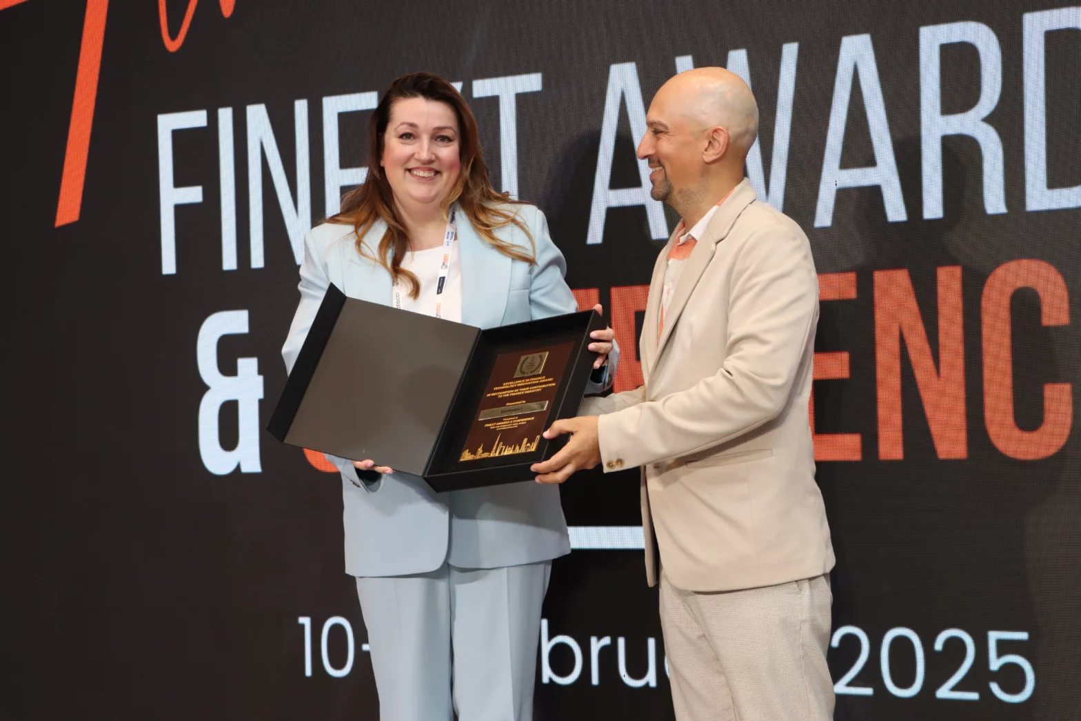 Marija Solovjova Wins Excellence in Finance – Technology Innovation Award at FiNext Conference